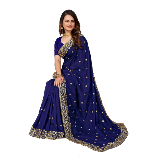Women's Heavy Vichitra Zari Silk Saree with blouse piece Dark Blue Saree Cocktail dark blue dark green Festive Gray maroon orange red Saree Saree Silk Yellow img13_4b25d24a-a273-4e4b-9ceb-2d2e3506680a