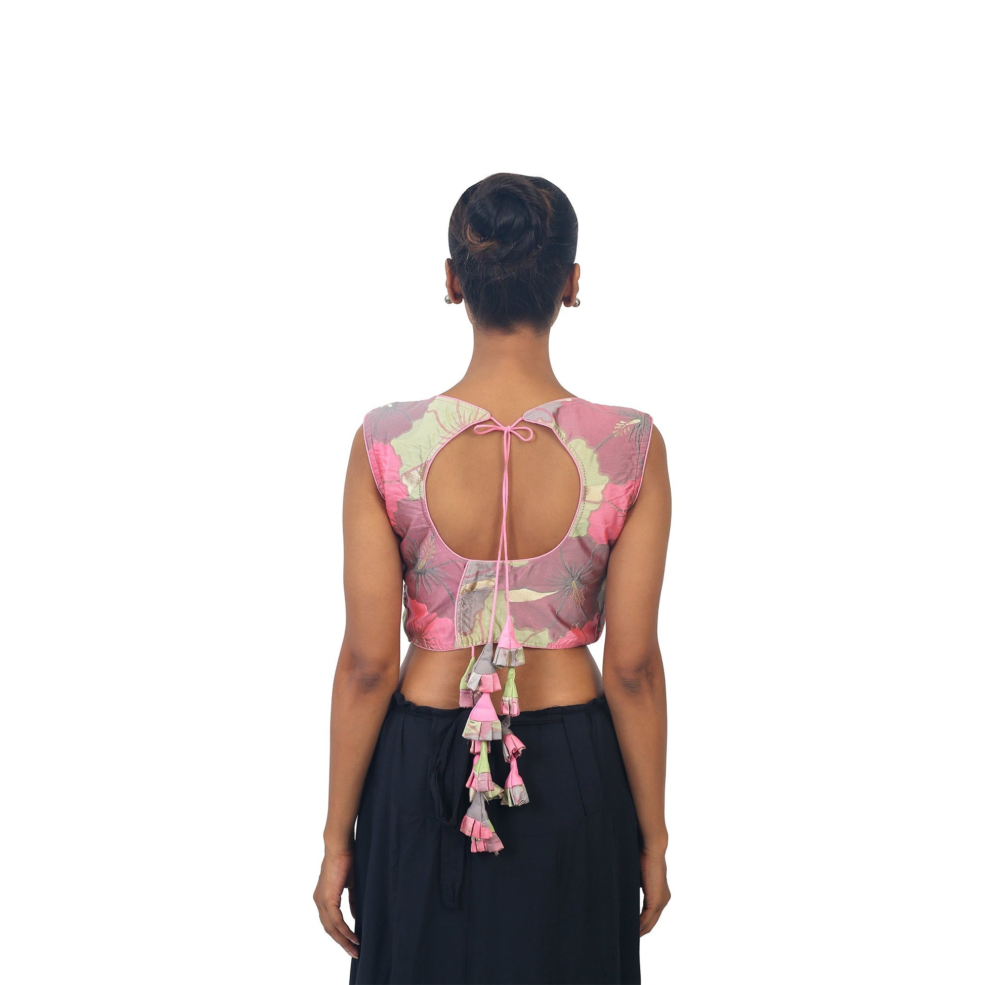 Multicolour | Silk | Designer | Blouse Apparel & Accessories 32 34 36 Blouse blouses Crop tops Multicolour thehangrmulticolour-silk-designer-blousethehangr-531497