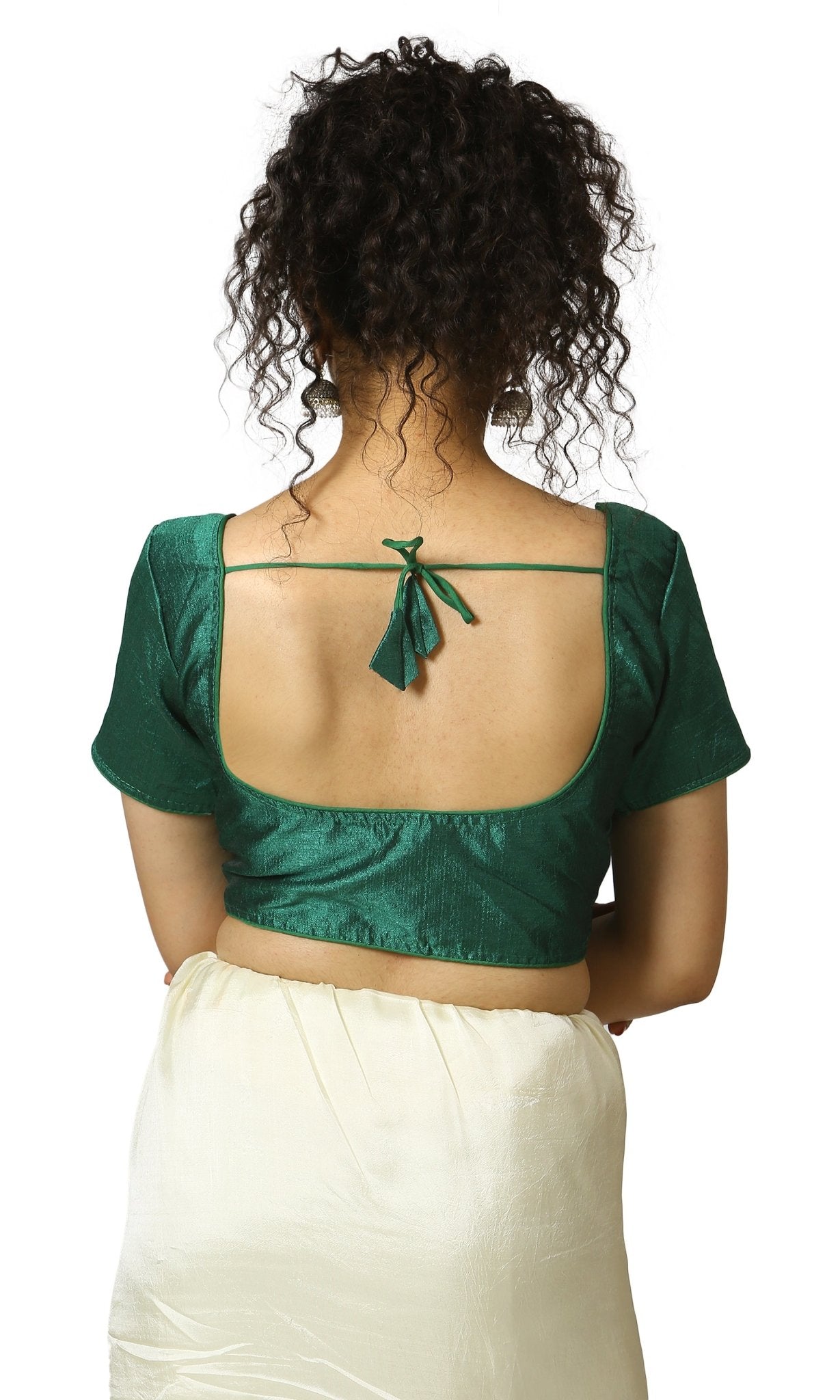 Sea Green |Fantom Silk |Blouse Apparel & Accessories 32 34 36 Blouse blouses Green itefaq sea green thehangrsea-green-fantom-silk-blousethehangr-822055