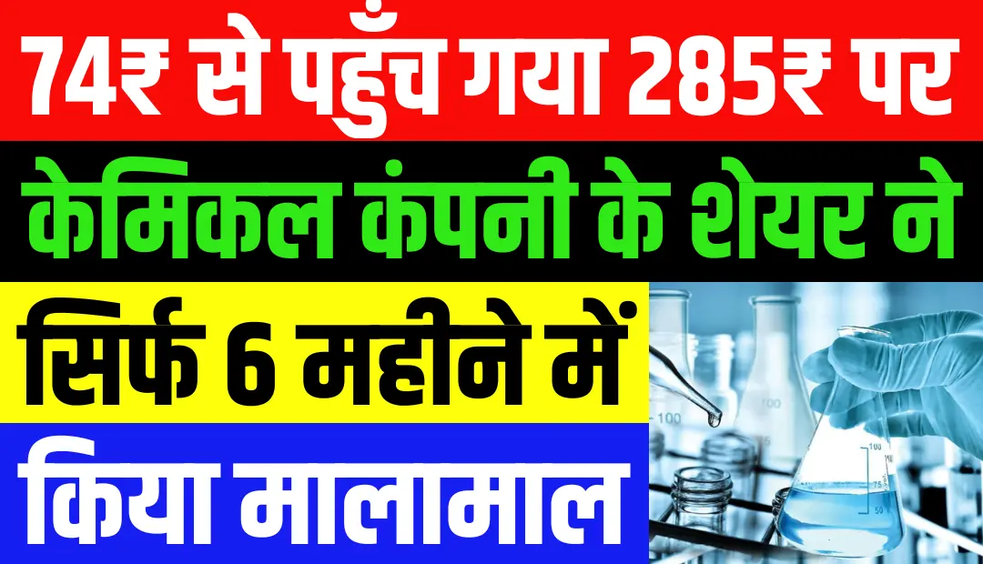 Chemical Stock Stallion India Fluorochemicals Share